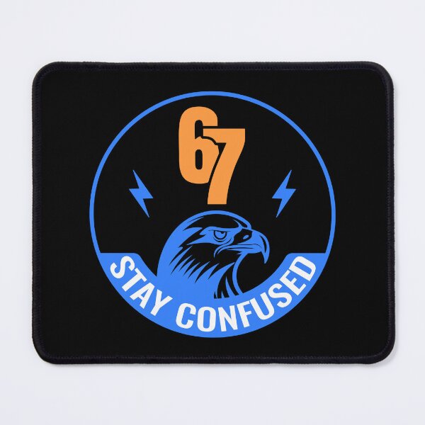 Item preview, 67 Eagle Stay Confused Patriotic Hip Hop Streetwear Design designed and sold by NicolasMar.