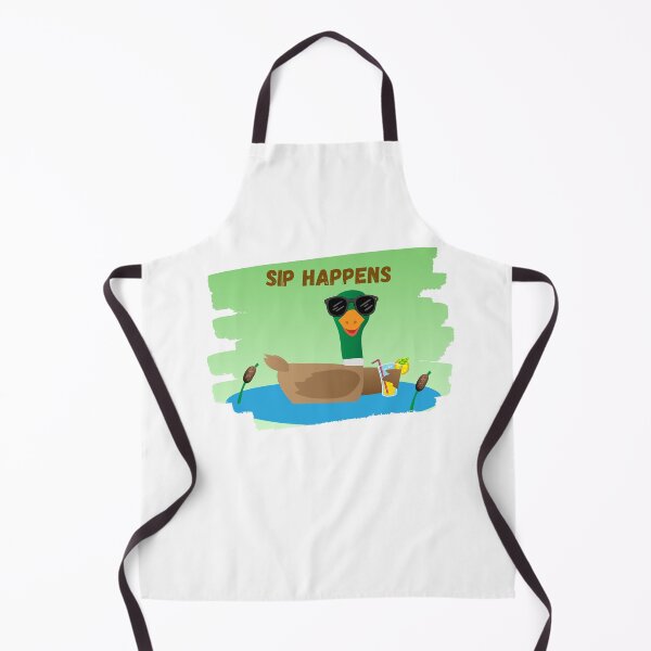 Item preview, Sip Happens Funny Duck designed and sold by DesignsbyDustin.