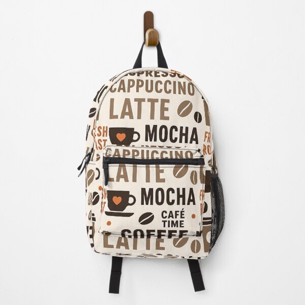Item preview, Cozy Coffee Typography Pattern designed and sold by FunnyTeeByMe.