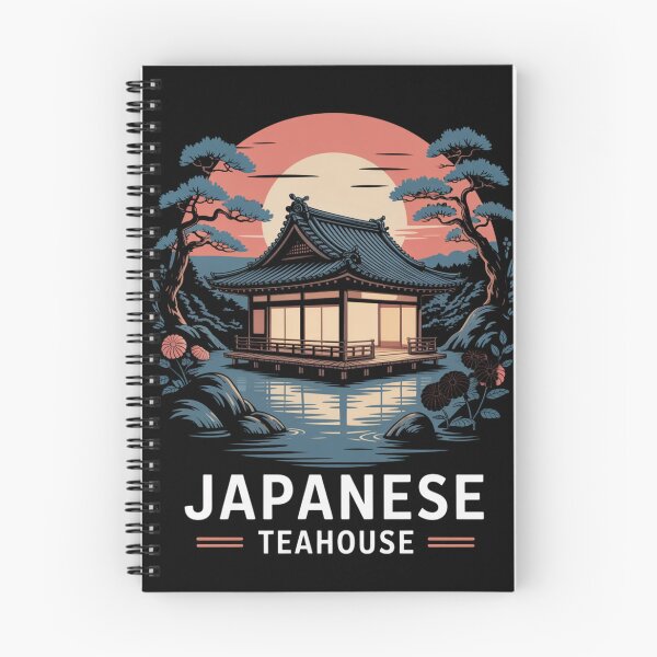 Item preview,  Japanese Teahouse Lake Pine Tree Sunset Oriental Landscape T-Shirt designed and sold by DarylWelsh2024.