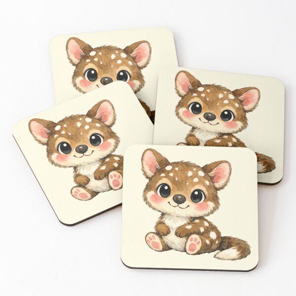 Item preview, Arboreal Assassin: Tiger Quoll (Dasyurus maculatus) Vintage Wildlife Print designed and sold by FreiherrPK.
