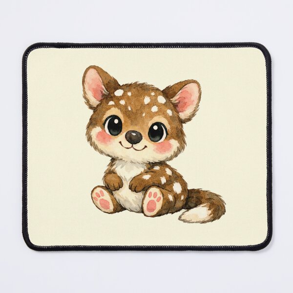 Item preview, Arboreal Assassin: Tiger Quoll (Dasyurus maculatus) Vintage Wildlife Print designed and sold by FreiherrPK.