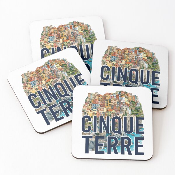 Item preview, Cinque Terre Coastal Village Sticker designed and sold by Imaginarium of Chaos falcon88 .