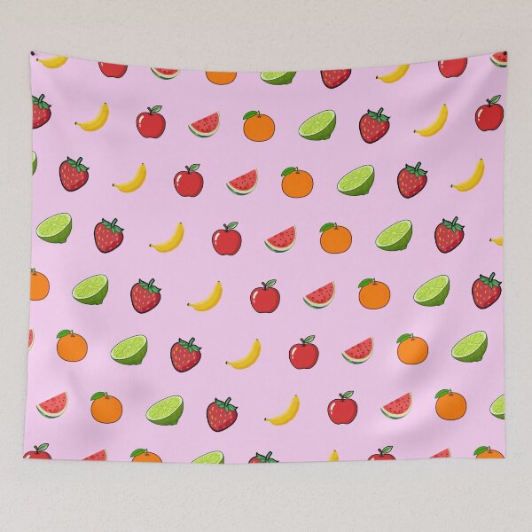 Item preview, Cute Retro Fruit Pattern Aesthetic designed and sold by POD Art Studio.