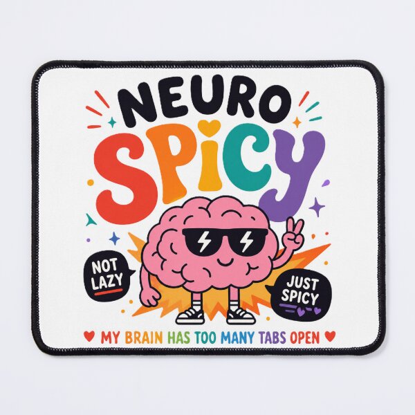 Item preview, Neurospicy: Too Many Tabs Open designed and sold by Everything's Fyne.