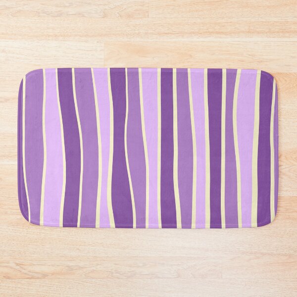 Item preview, Imperfect stripe - violet  designed and sold by Pattern Pie.