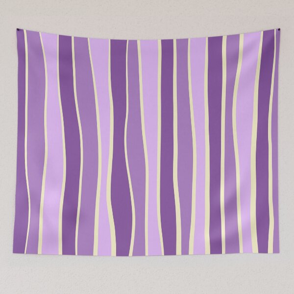 Item preview, Imperfect stripe - violet  designed and sold by Pattern Pie.