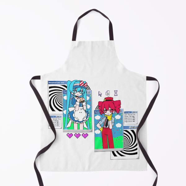 Item preview, Mesmerizer.exe – Retro Vocaloid Aesthetic UI | hatsune miku and kasane teto Glitch Design designed and sold by Italkam.