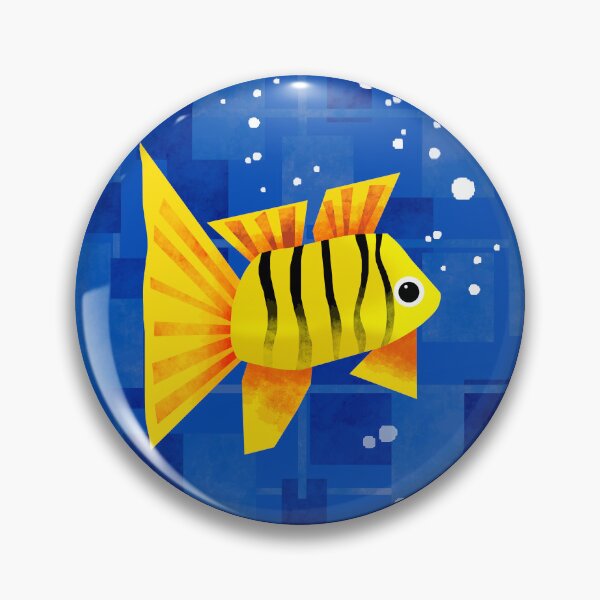Item preview, Tropical Fish with Stripes designed and sold by Andrew  Hitchen.