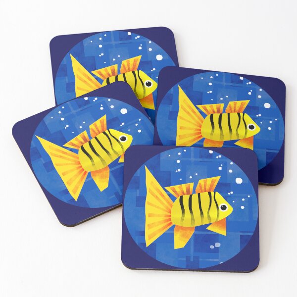 Item preview, Tropical Fish with Stripes designed and sold by Andrew  Hitchen.