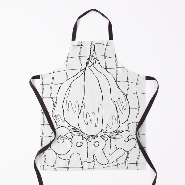 Item preview, Garlic Bulb on a Tablecloth designed and sold by ChillonLeachArt.