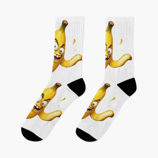 Item preview, Crazy Cartoon Banana Running Wild designed and sold by jgvisualarts.