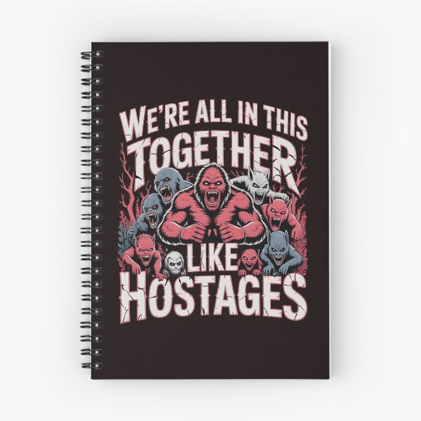 Item preview, We're All in This Together Like Hostages Sarcastic – Paranormal Creatures And Animals designed and sold by Redgiant87x.