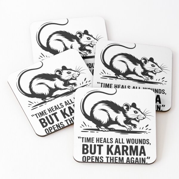 Item preview, Banksy - Time heals all wounds, but karma opens them again designed and sold by 123ks.