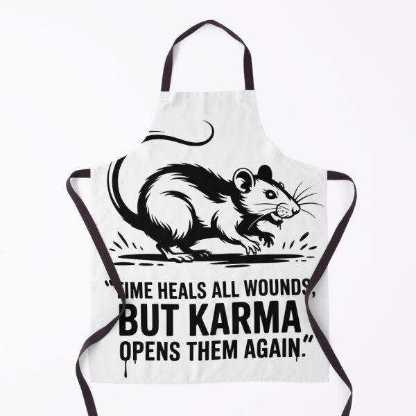 Item preview, Banksy - Time heals all wounds, but karma opens them again designed and sold by 123ks.