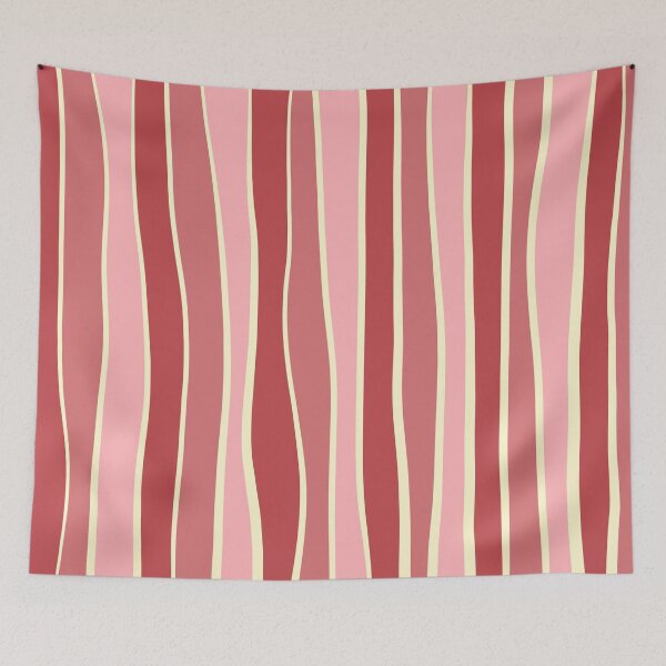 Item preview, Imperfect stripe patterns- Red designed and sold by Pattern Pie.