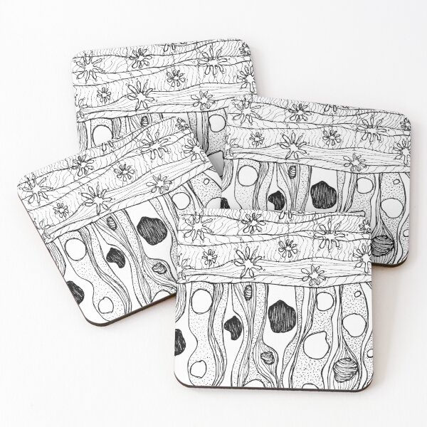 Item preview, Winter Season of Contemplation - color in with your own cozy colors! designed and sold by ChillonLeachArt.