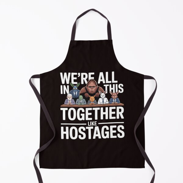 Item preview, We're All in This Together Like Hostages Sarcastic – Dark Humor Paranormal Animals designed and sold by Redgiant87x.