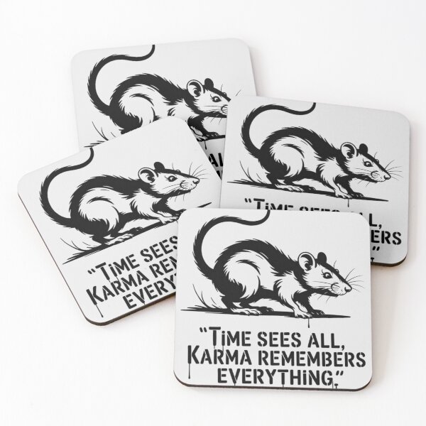 Item preview, Banksy - Time sees all, karma remembers everything designed and sold by 123ks.
