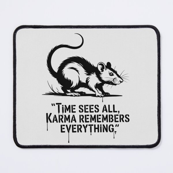 Item preview, Banksy - Time sees all, karma remembers everything designed and sold by 123ks.