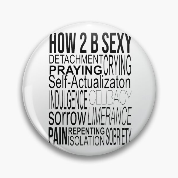 Item preview, How 2 B Sexy Typography Poster - Dark Feminine Energy Quote Design designed and sold by destelloacido.