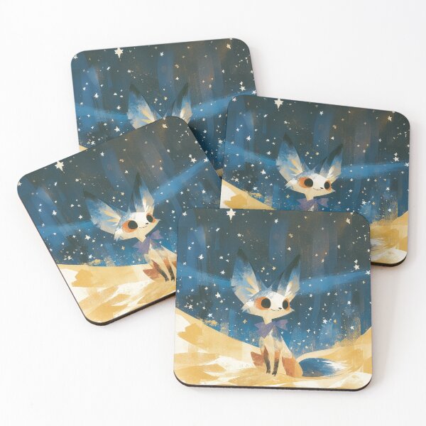 Item preview, Starry Desert Fox Dream designed and sold by Dusk Atelier.