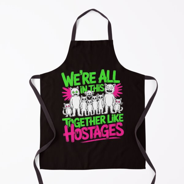 Item preview, We're All in This Together Like Hostages Sarcastic – Funny Bigfoot Paranormal Humor Apparel designed and sold by Redgiant87x.