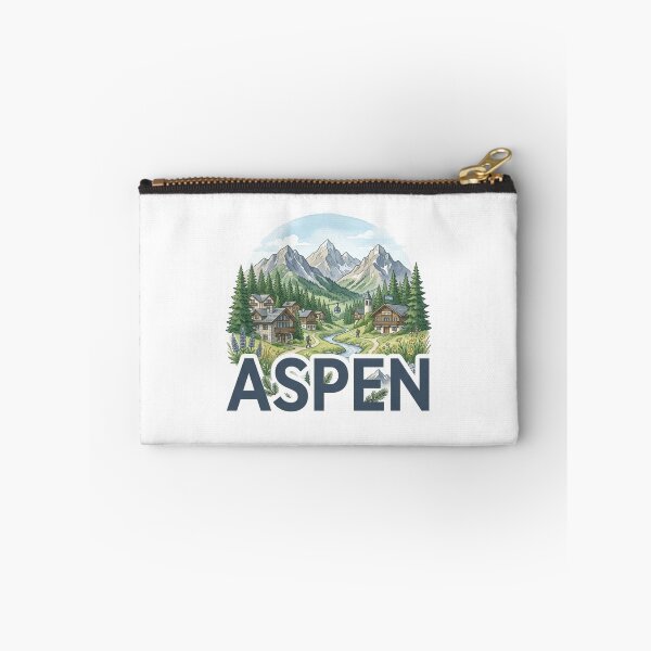 Item preview, Aspen Mountain Resort Sticker designed and sold by Imaginarium of Chaos falcon88 .