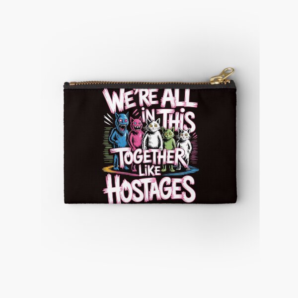 Item preview, We're All in This Together Like Hostages Sarcastic – Introvert Paranormal Creature Gift Idea designed and sold by Redgiant87x.