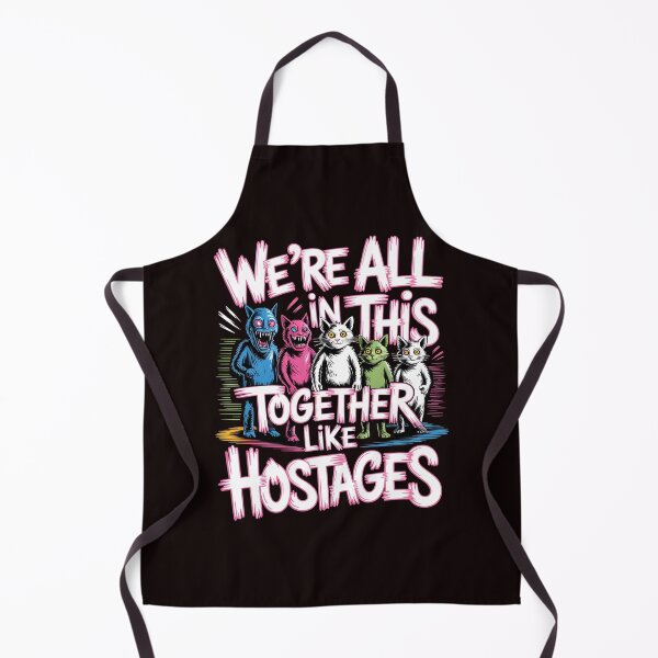 Item preview, We're All in This Together Like Hostages Sarcastic – Introvert Paranormal Creature Gift Idea designed and sold by Redgiant87x.