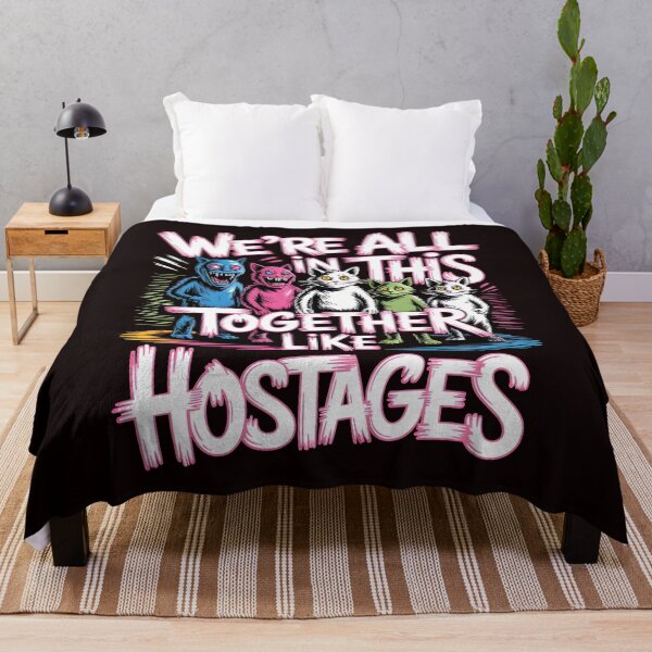 Item preview, We're All in This Together Like Hostages Sarcastic – Introvert Paranormal Creature Gift Idea designed and sold by Redgiant87x.