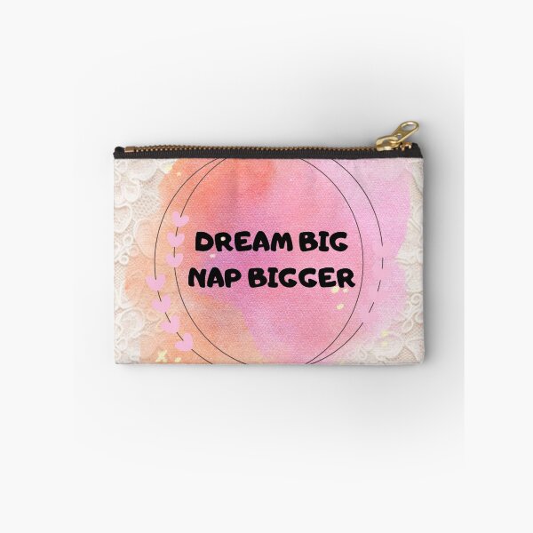 Item preview, Cute Dream Big Nap Bigger Spiral Notebook designed and sold by aSLOvelas.