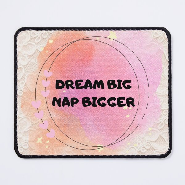 Item preview, Cute Dream Big Nap Bigger Spiral Notebook designed and sold by aSLOvelas.