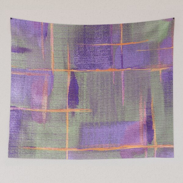 Item preview, Passages - Dignity Care #6 metallic textile paint on fabric designed and sold by ChillonLeachArt.