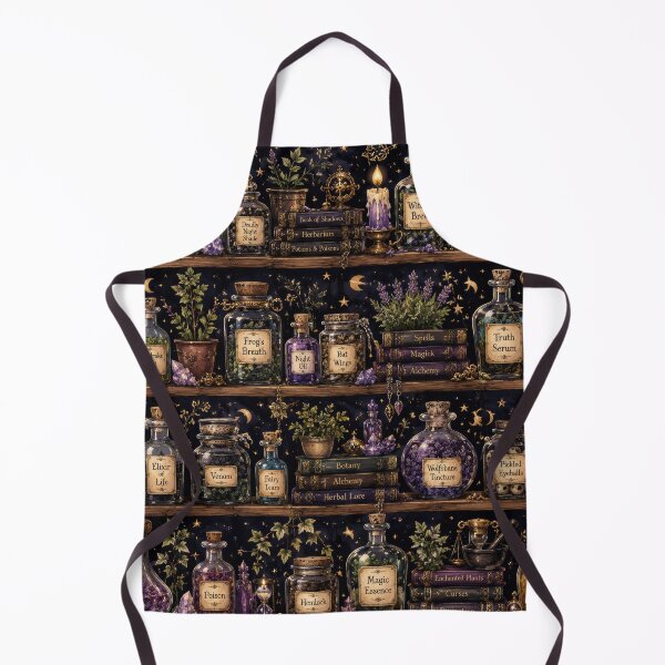 Item preview, Midnight Alchemy Potion Shelf Collection designed and sold by ArtComixHaven.