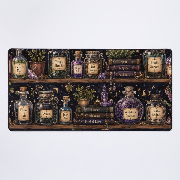Item preview, Midnight Alchemy Potion Shelf Collection designed and sold by ArtComixHaven.