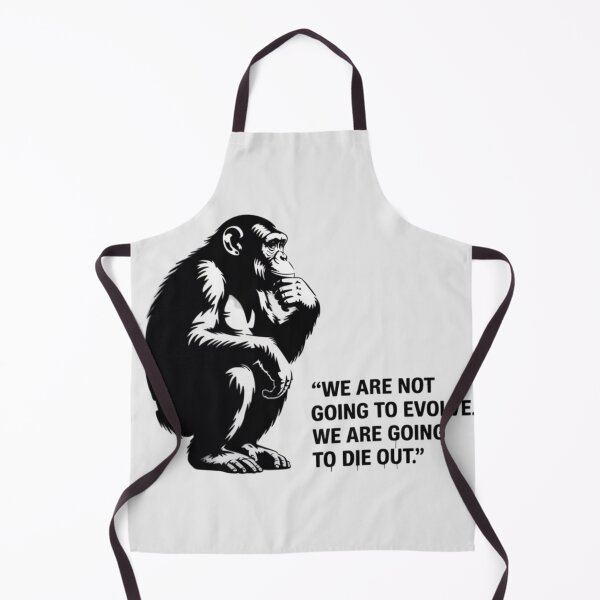 Item preview, Banksy Ape - We are not going to evolve. We are going to die out designed and sold by 123ks.