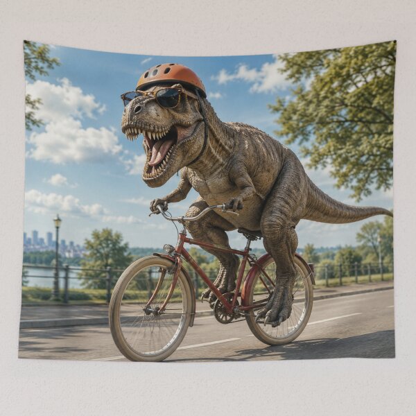 Item preview, Tyrannocyclist Rex designed and sold by Drawn-Measured.