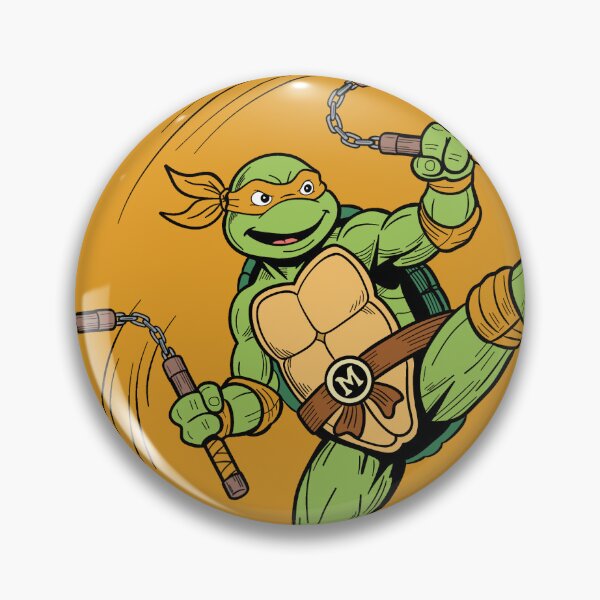 Item preview, Michelangelo the Turtle designed and sold by TheBearBrained.