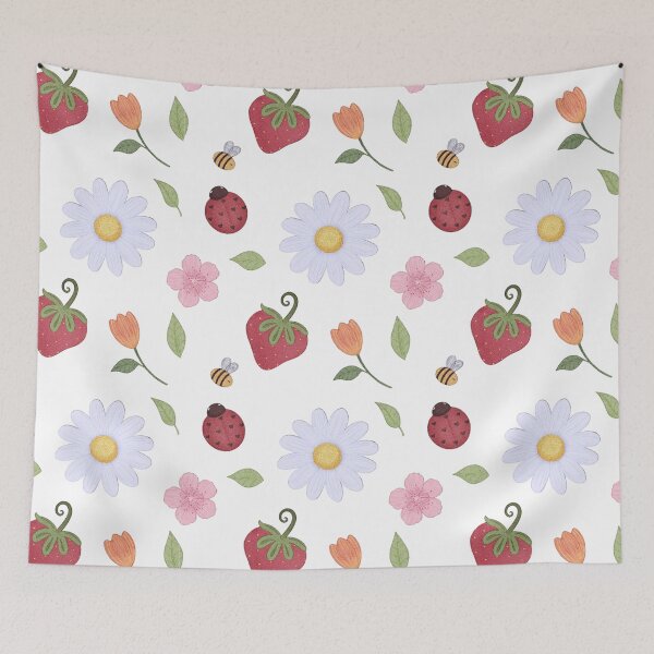 Item preview, Cute spring/summer themed pattern  designed and sold by Planetkaz.