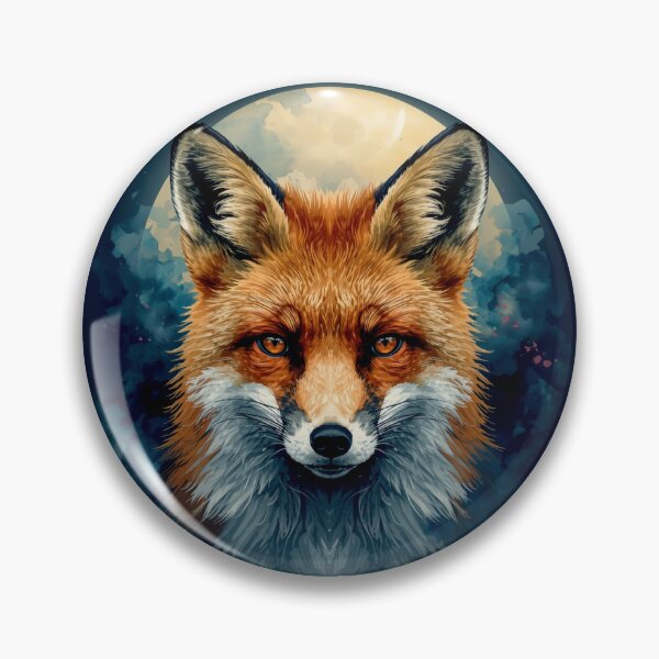 Item preview, Celestial Spirit Fox Watercolor Moon Forest Animal Aesthetic T-Shirt designed and sold by Biedroneczka.