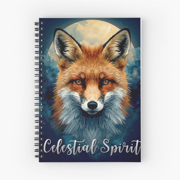 Item preview, Celestial Spirit Fox Watercolor Moon Forest Animal Aesthetic T-Shirt designed and sold by Biedroneczka.
