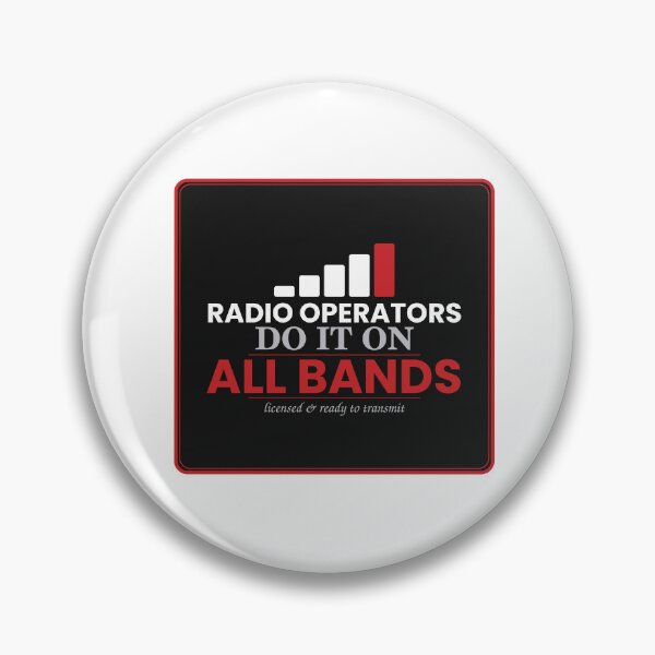 Item preview, Radio Operators Do It On All Bands Funny Ham Radio Design designed and sold by Scorpion Creative.