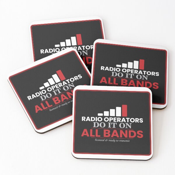 Item preview, Radio Operators Do It On All Bands Funny Ham Radio Design designed and sold by Scorpion Creative.