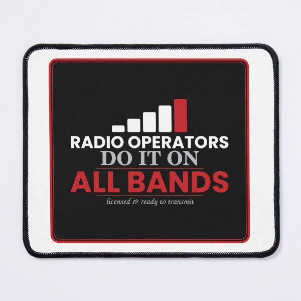 Item preview, Radio Operators Do It On All Bands Funny Ham Radio Design designed and sold by Scorpion Creative.