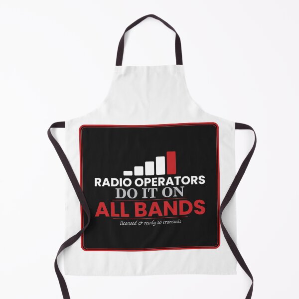 Item preview, Radio Operators Do It On All Bands Funny Ham Radio Design designed and sold by Scorpion Creative.