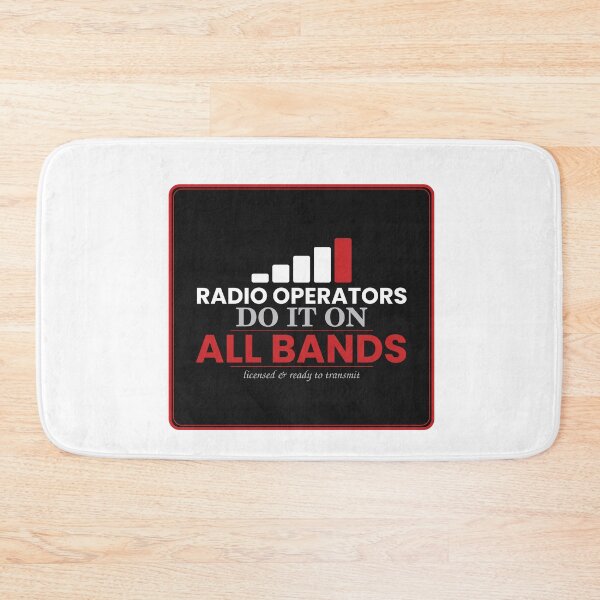 Item preview, Radio Operators Do It On All Bands Funny Ham Radio Design designed and sold by Scorpion Creative.
