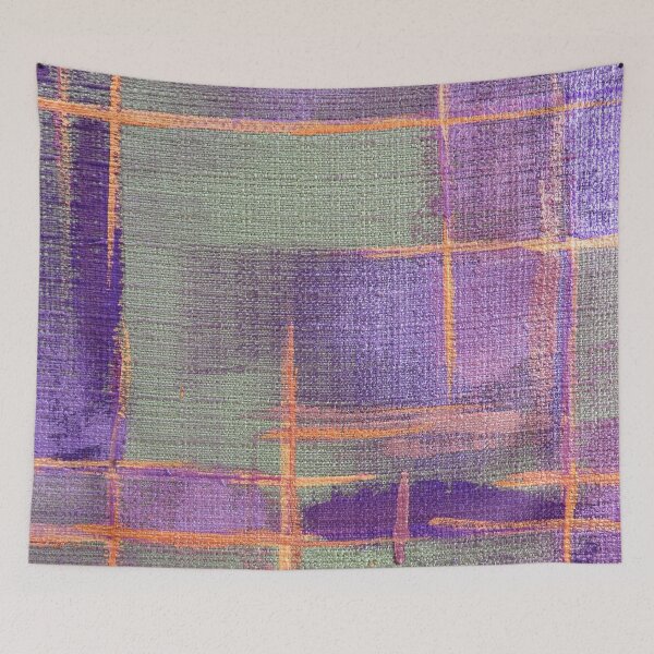 Item preview, Passages - Dignity Care #2 metallic textile paint on fabric designed and sold by ChillonLeachArt.