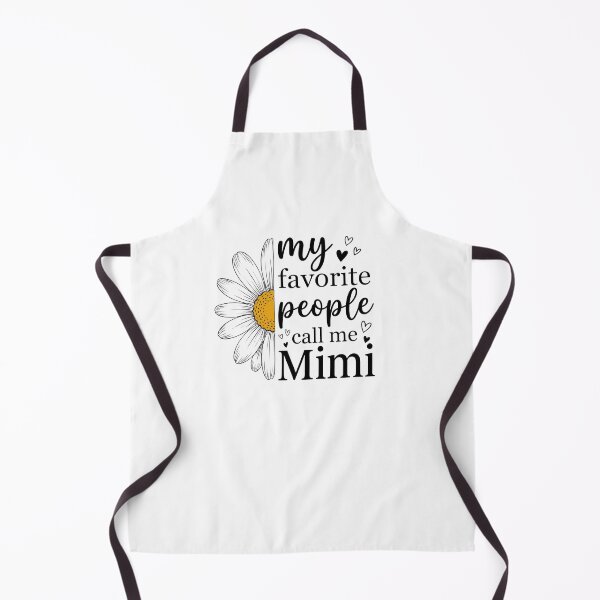 Item preview, My Favorite People Call Me Mimi – Cute Daisy Mimi Grandmother Gift Design designed and sold by DoodloraStudio.