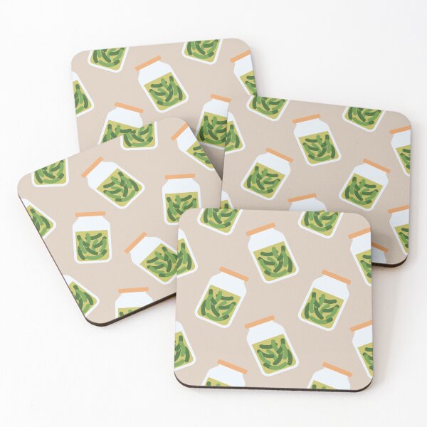 Item preview, Cute Pickle Jar Pattern designed and sold by KINKDesign.